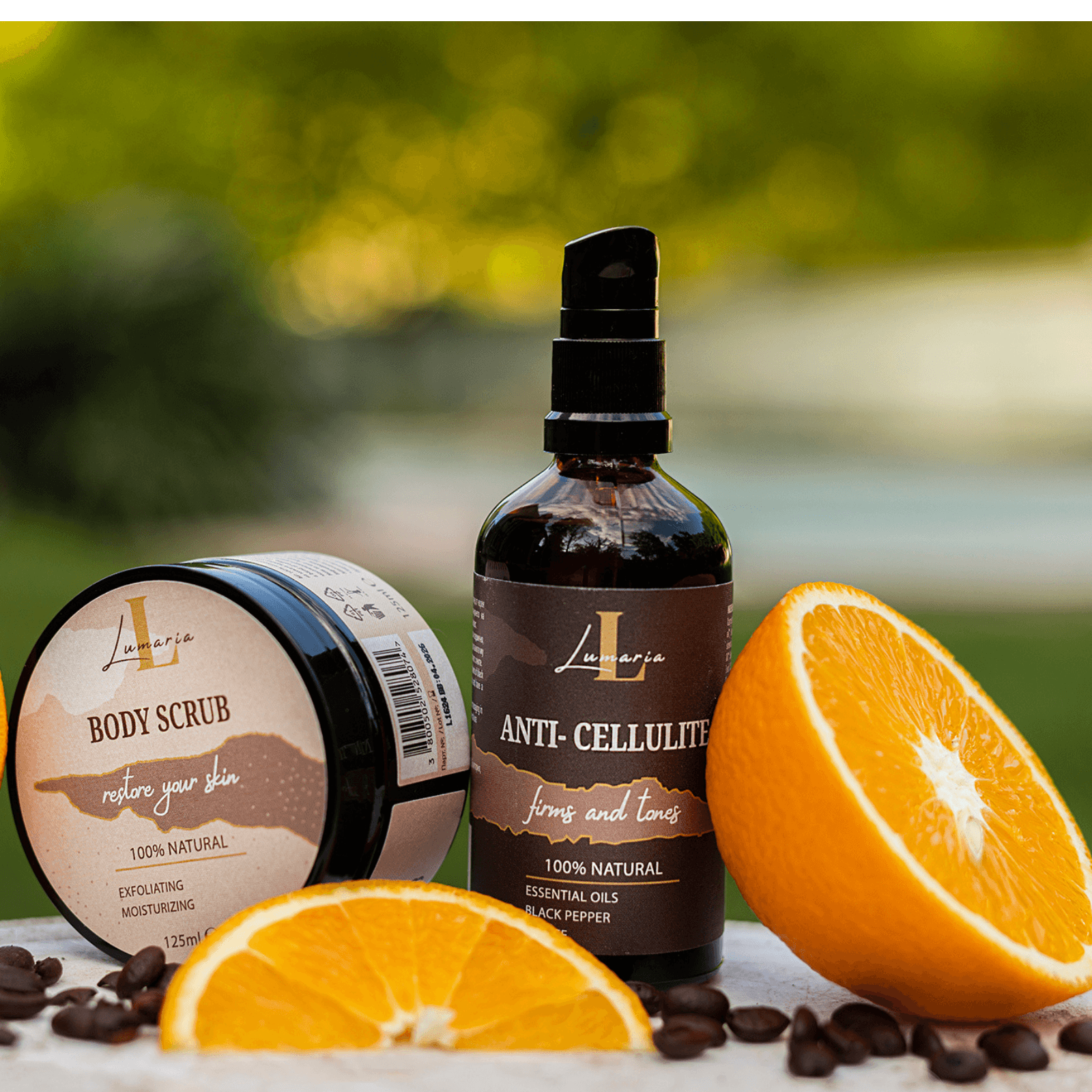 Сет Body Scrub и Антицелулитен лосион.