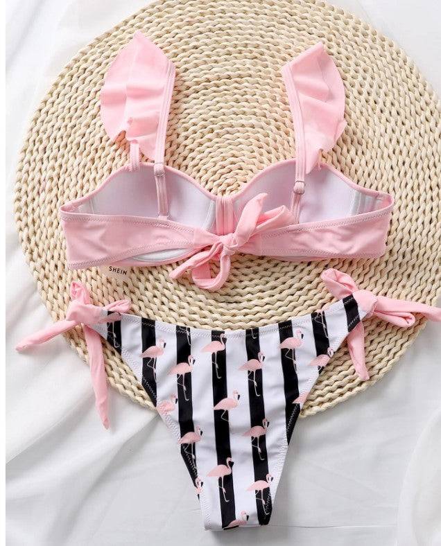 Бански от Две Части ''Flamingo''.